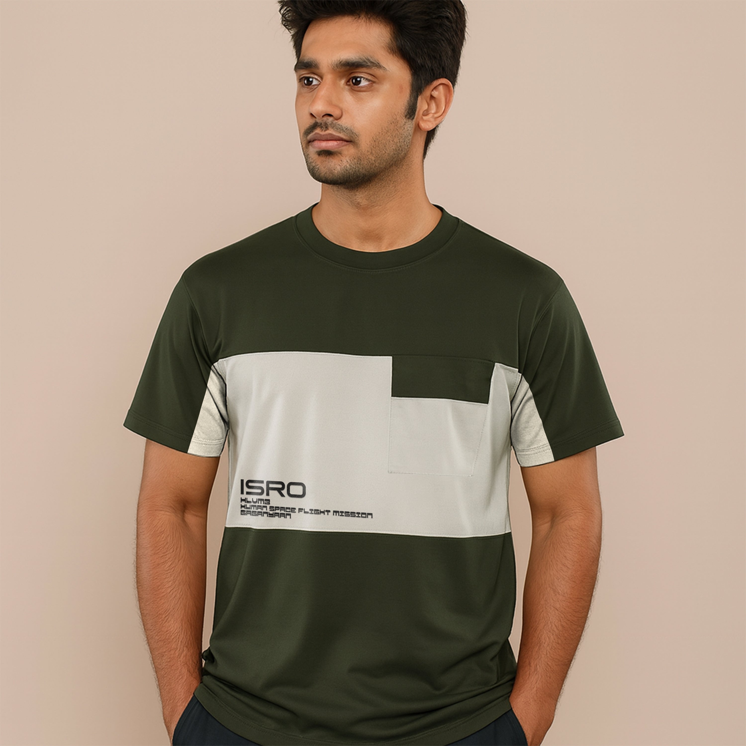 ISRO HLVM3 Panel T-Shirt