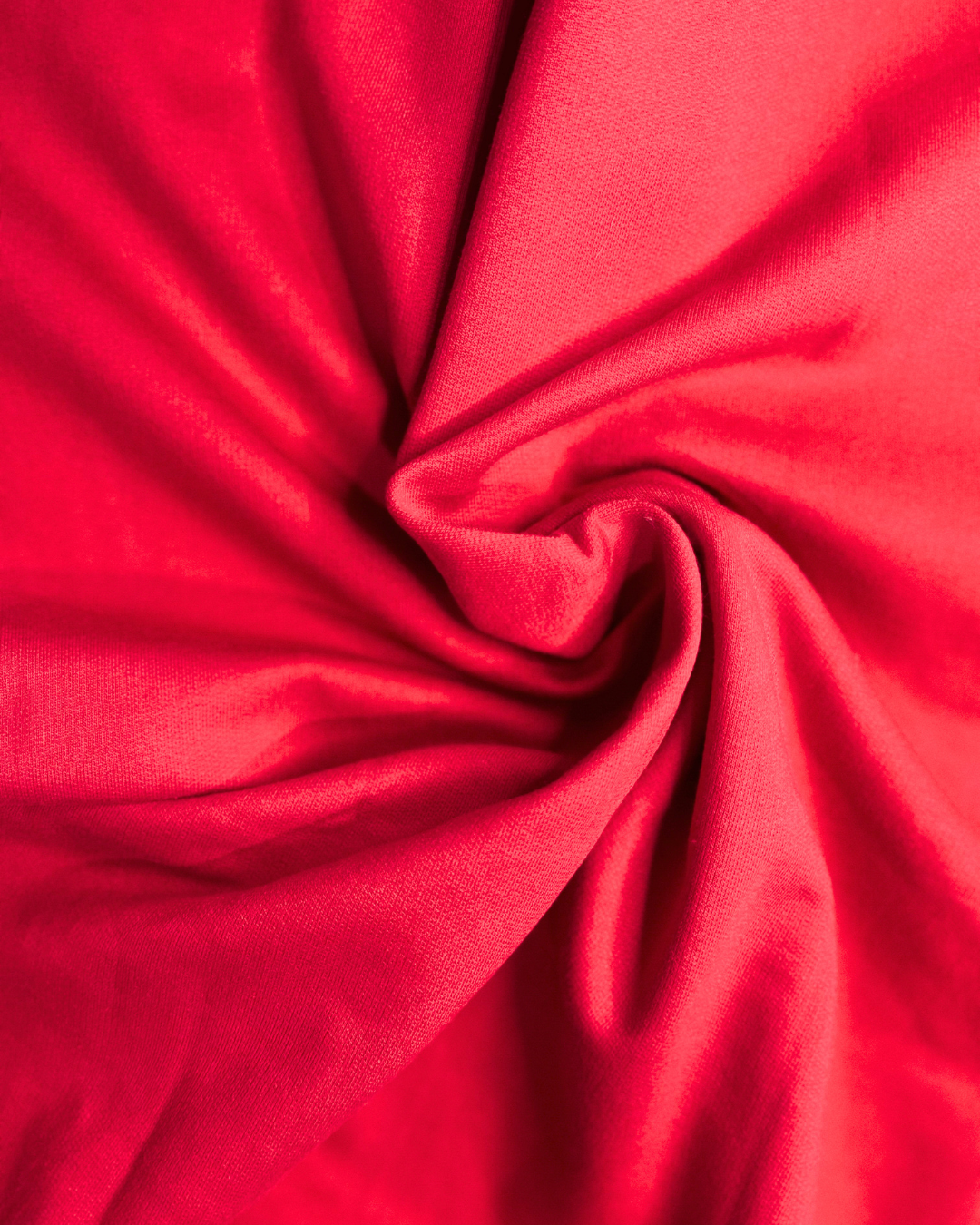 Mission Red: ISRO Red & White Panelled Sweatshirt