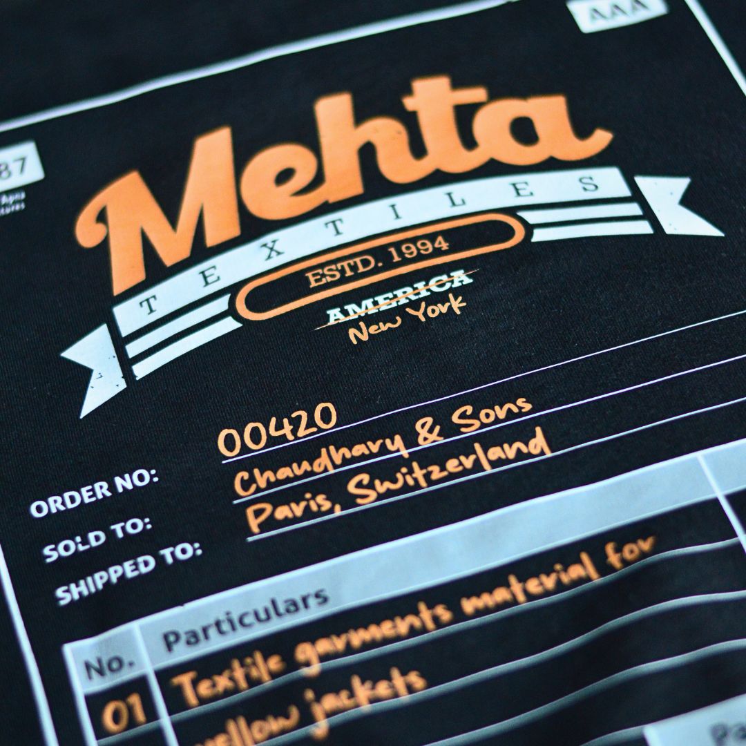 Andaz Apna Apna: Mehta Textiles Black Oversized Sweatshirt