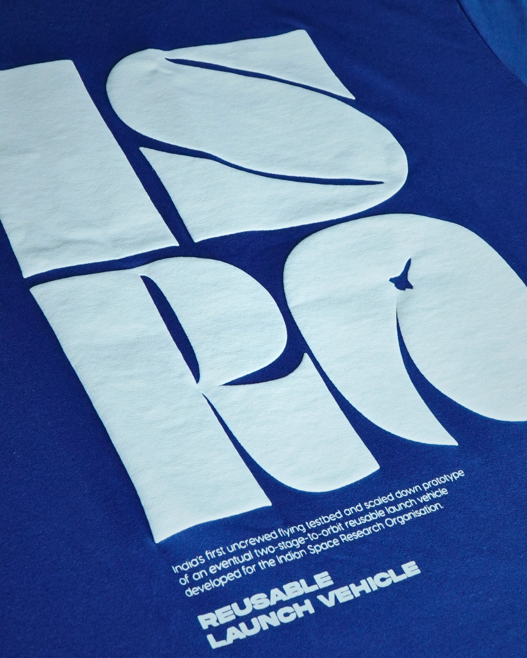 ISRO RSLV Edition: Cosmic Blue Oversized T-Shirt