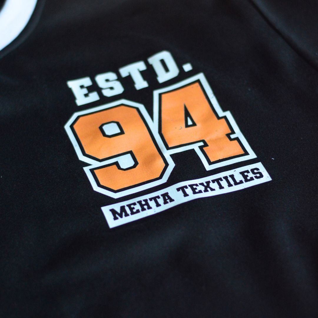 Andaz Apna Apna: Mehta Textiles Black Oversized Sweatshirt