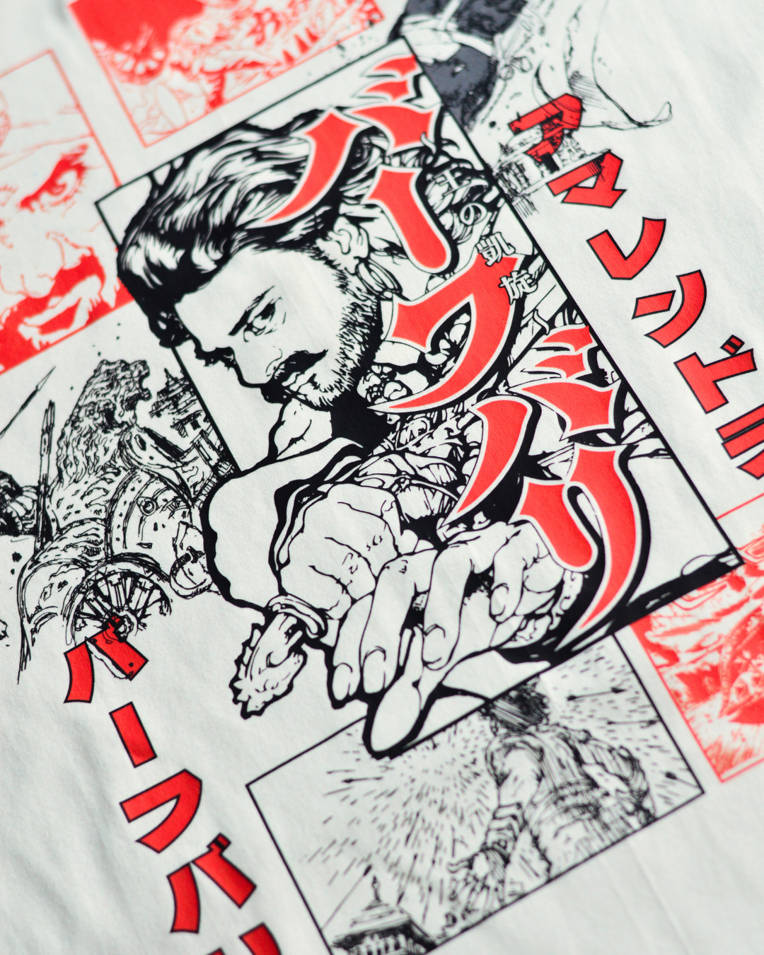 The Legendary Baahubali Manga Oversized T-Shirt