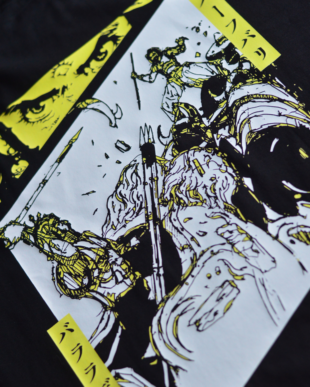 Baahubali: The Triumph of the King Black Oversized T-Shirt