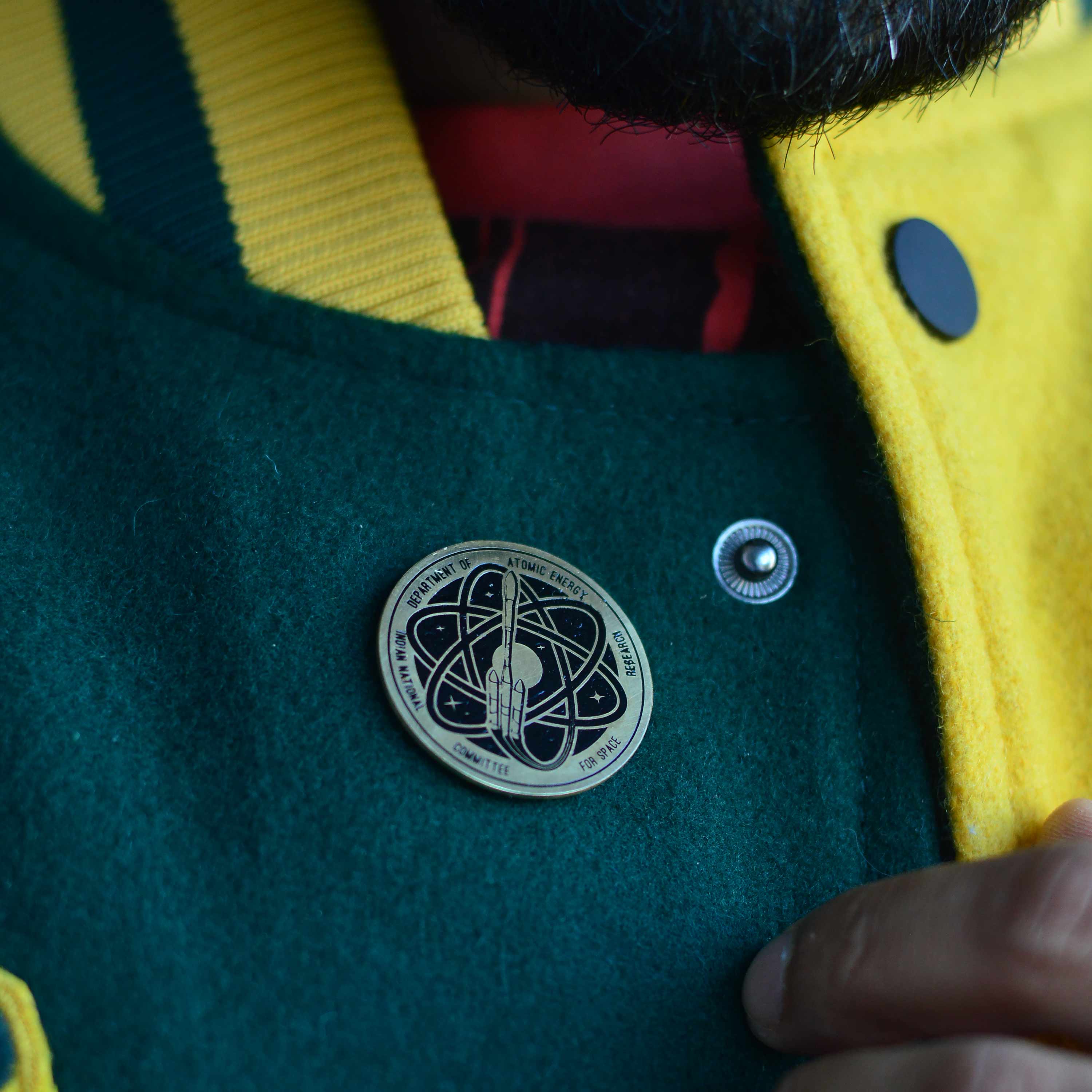 Classic INCOSPAR Brass Enamel Pin