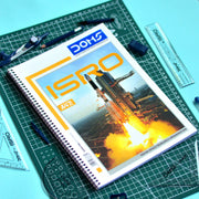 Doms x A47: Cosmic Thrust ISRO A4 Size ISRO Notebook