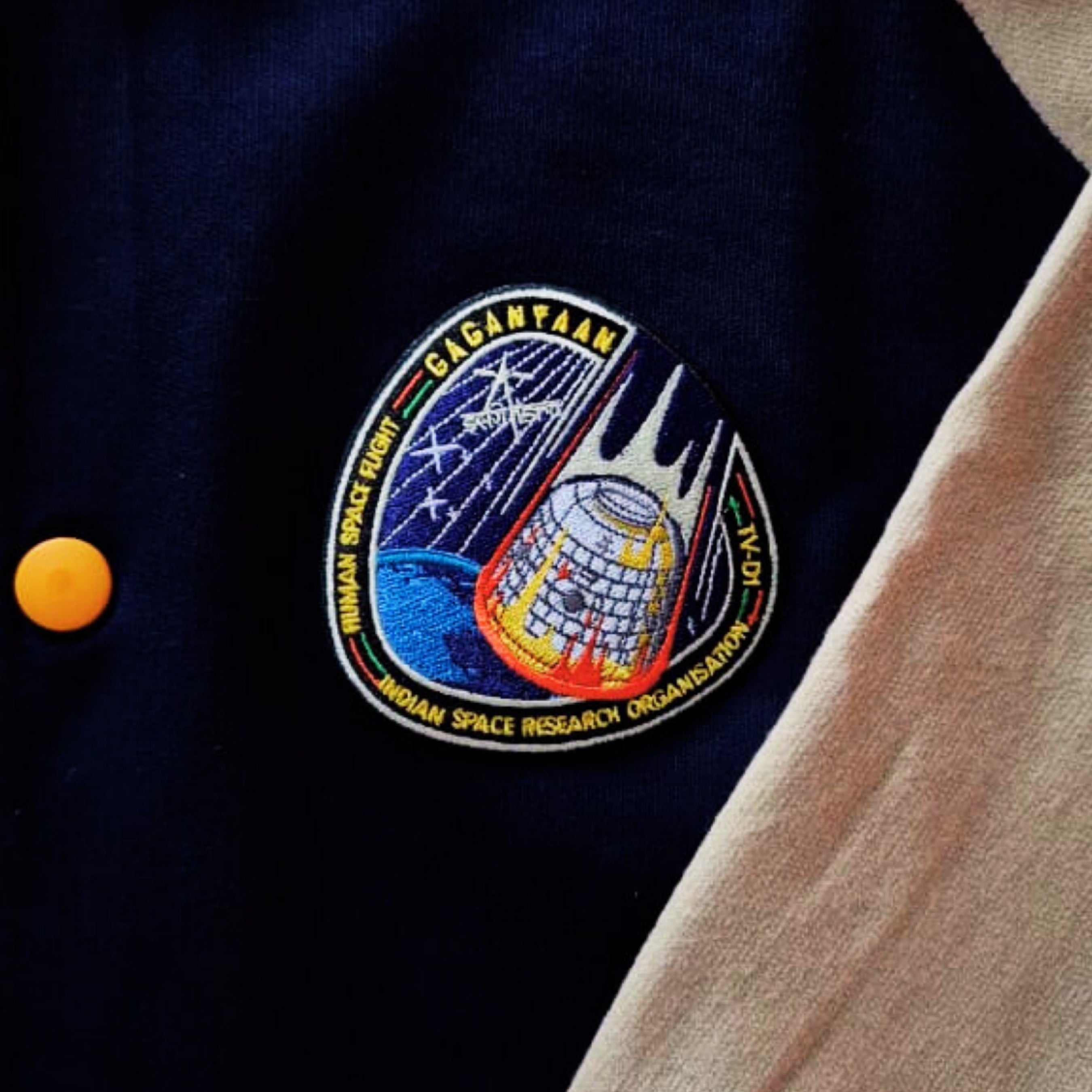ISRO Gaganyaan Edition: The Raglan Varsity Jacket