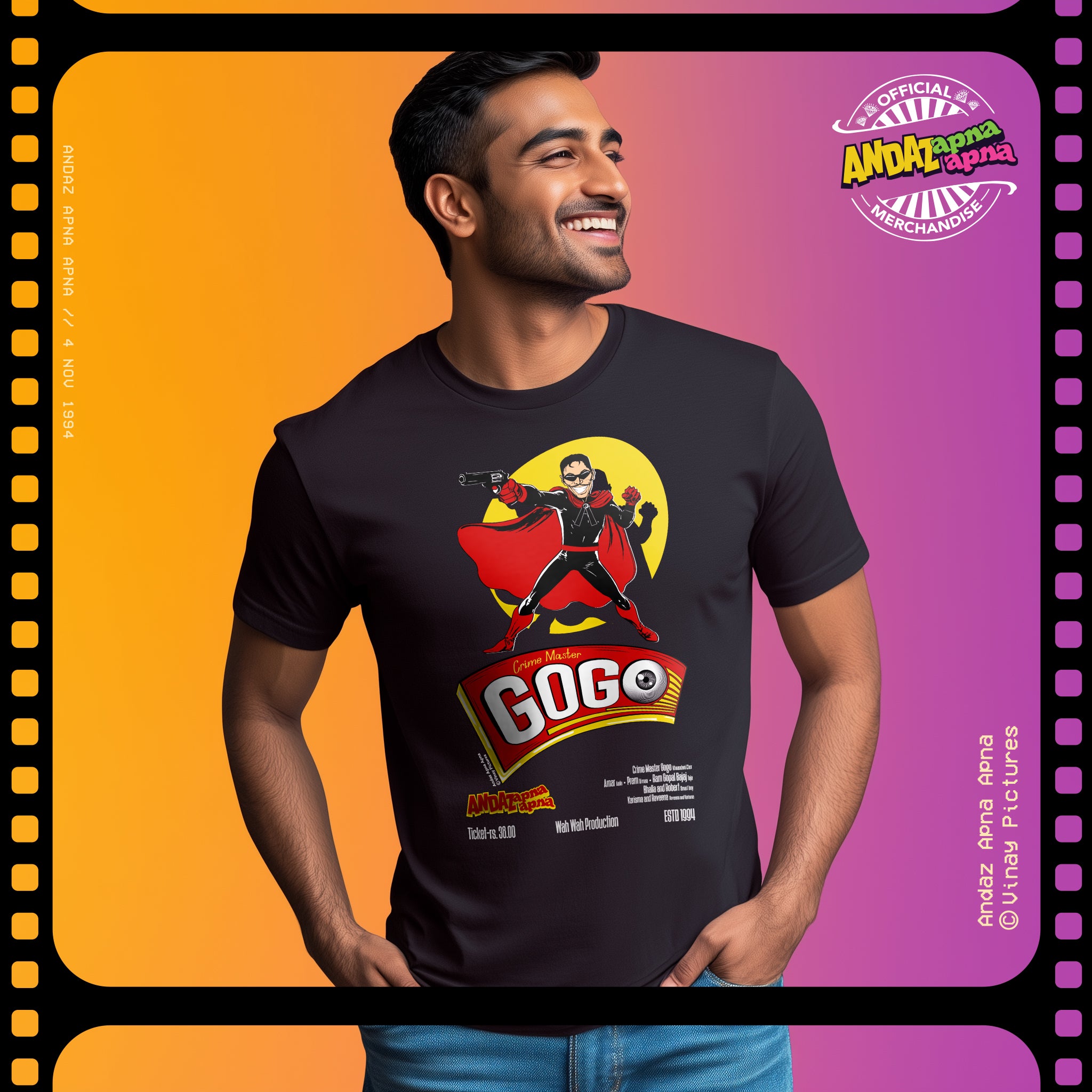 Andaz Apna Apna Classic Regular Fit T-Shirt