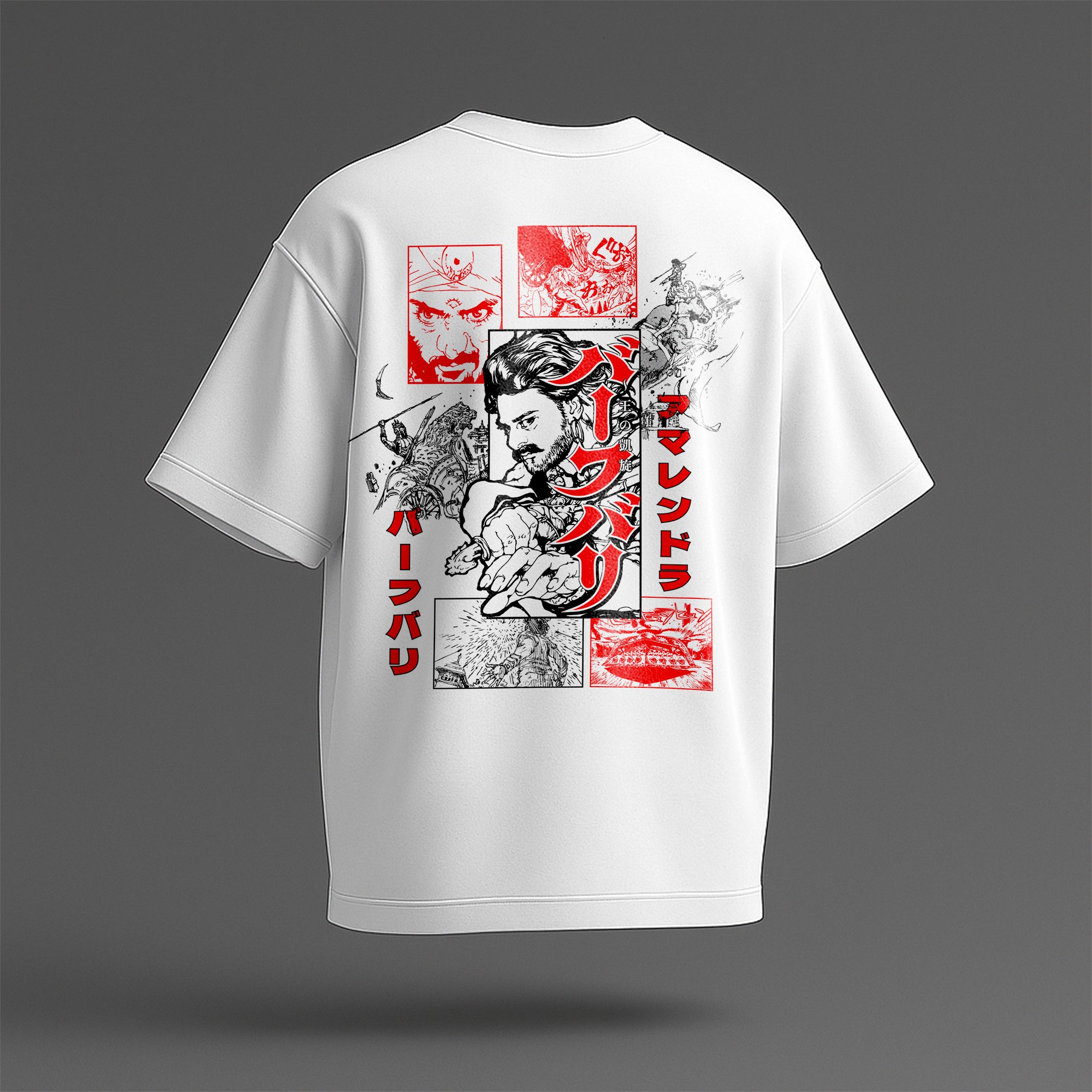 The Legendary Baahubali Manga Oversized T-Shirt