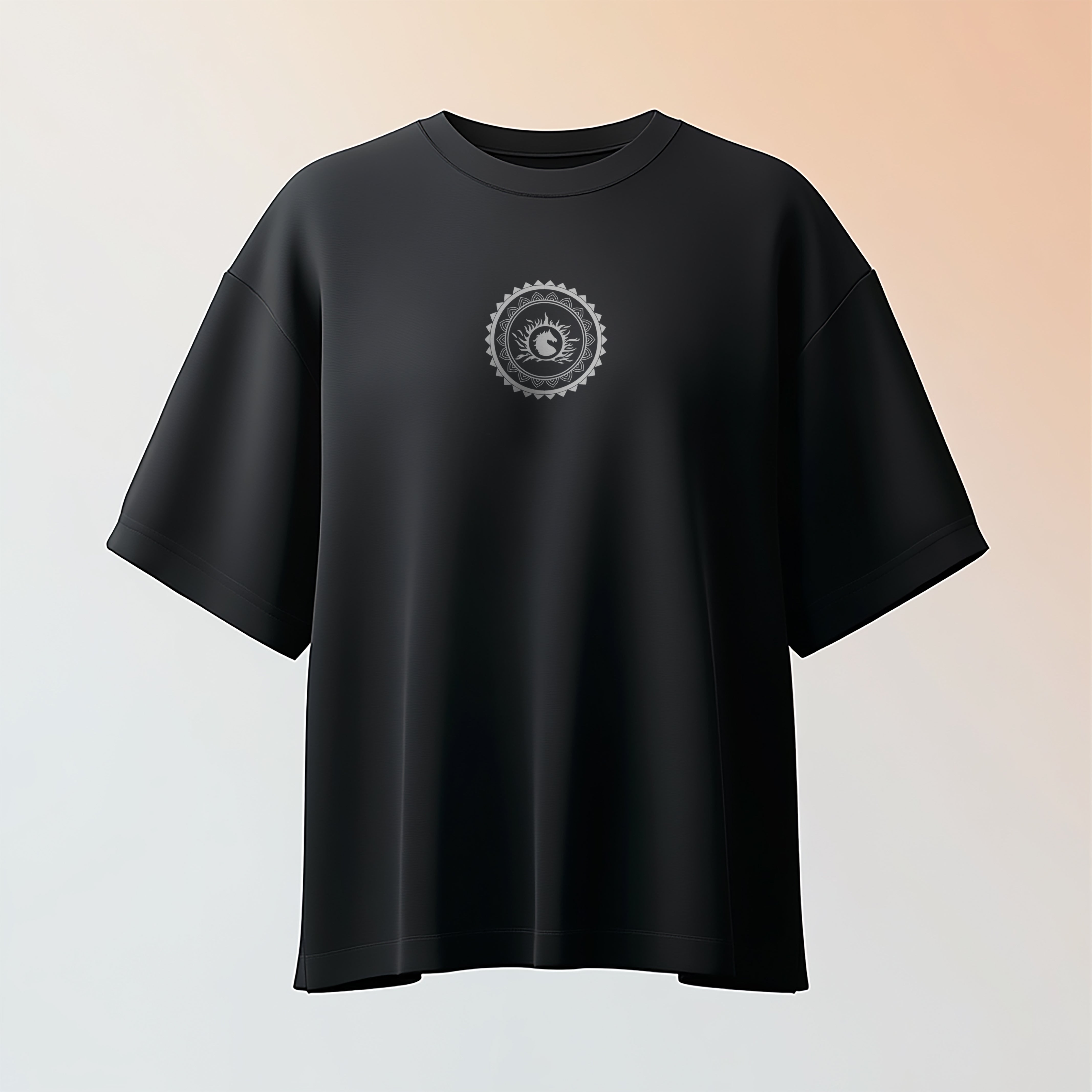 Baahubali: Monochrome Legacy Oversized Tee