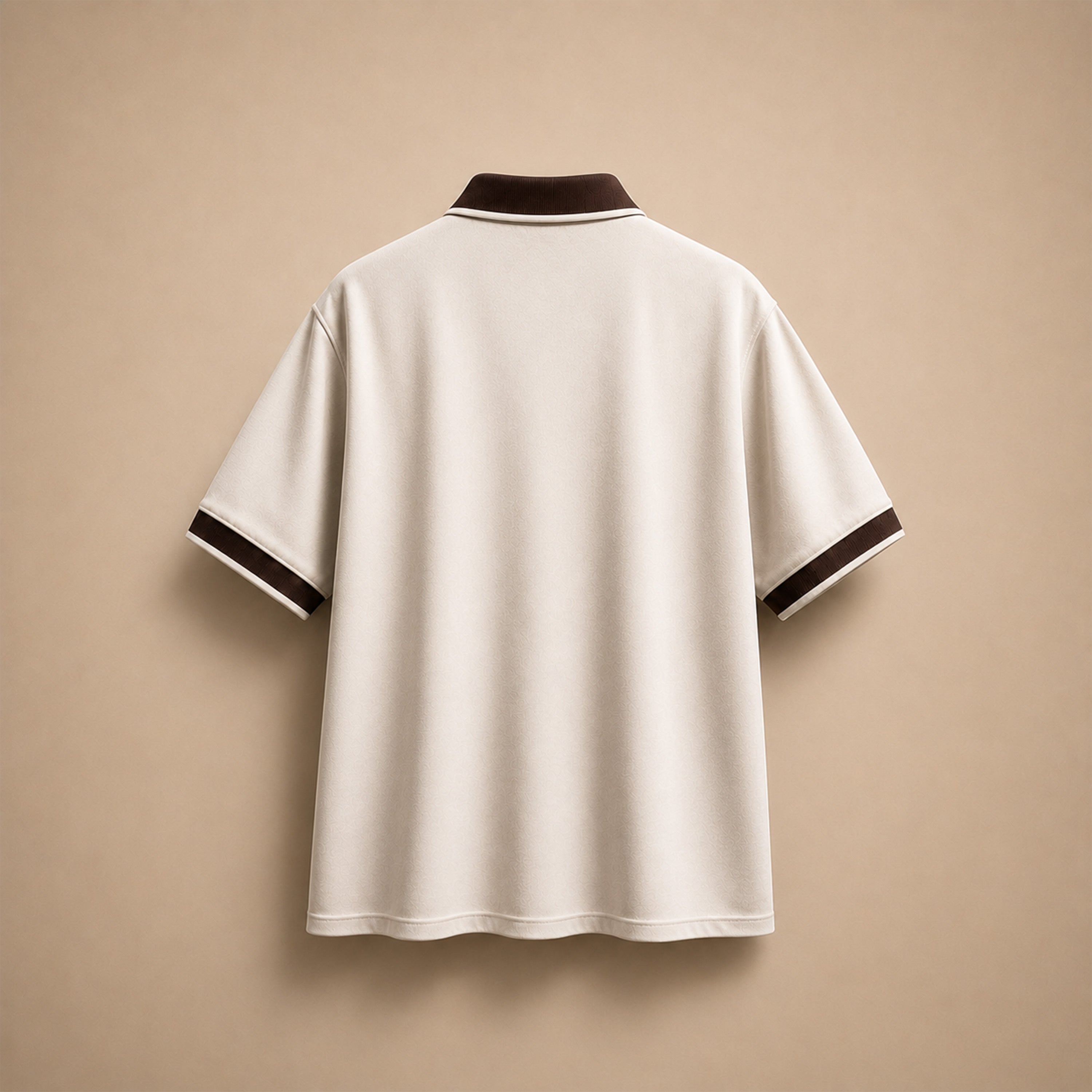 Cheer for India: The Official Beige Polo T-Shirt