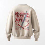 Baahubali: The Mahishmati Steel Oversized Sweatshirt
