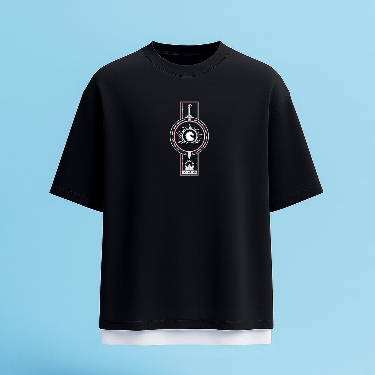 Baahubali: The Warrior's Legacy Oversized Tee