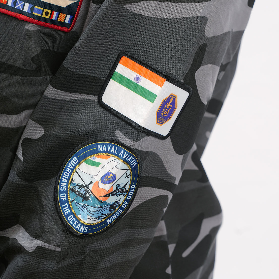 Indian Naval Aviation: Aviator Camo Sweatshirt