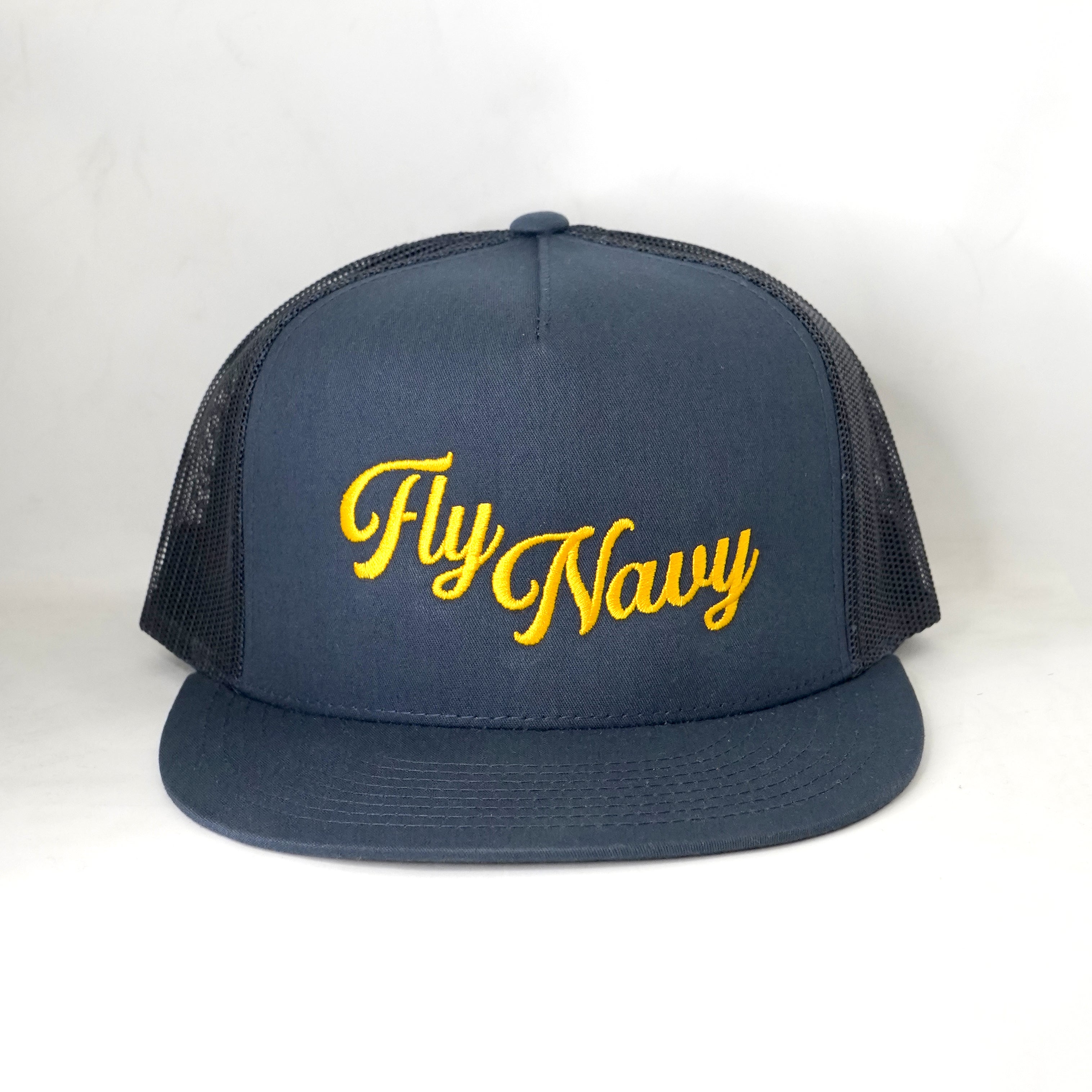 Indian Naval Aviation: Fly Navy Embroidered Trucker Cap