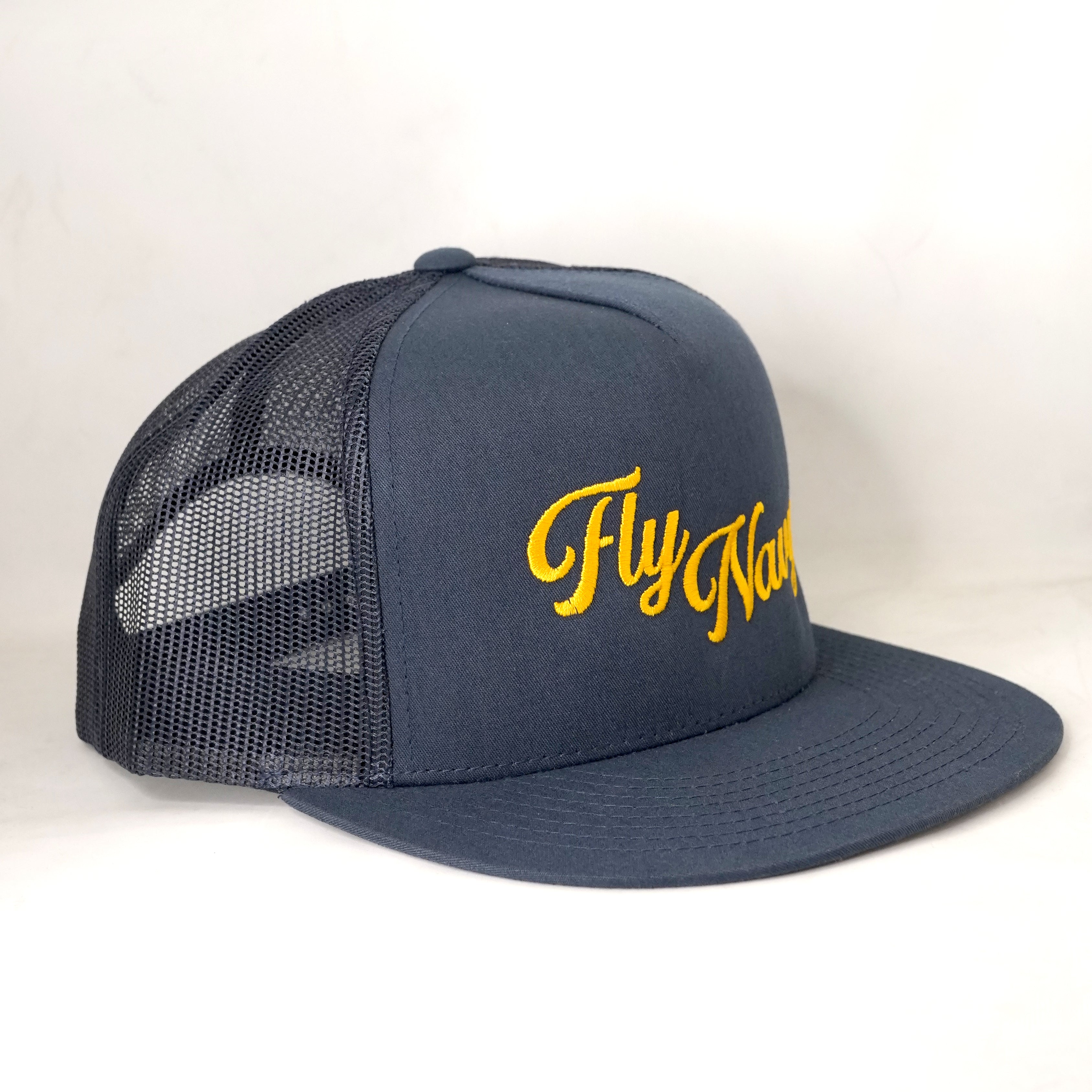 Indian Naval Aviation: Fly Navy Embroidered Trucker Cap
