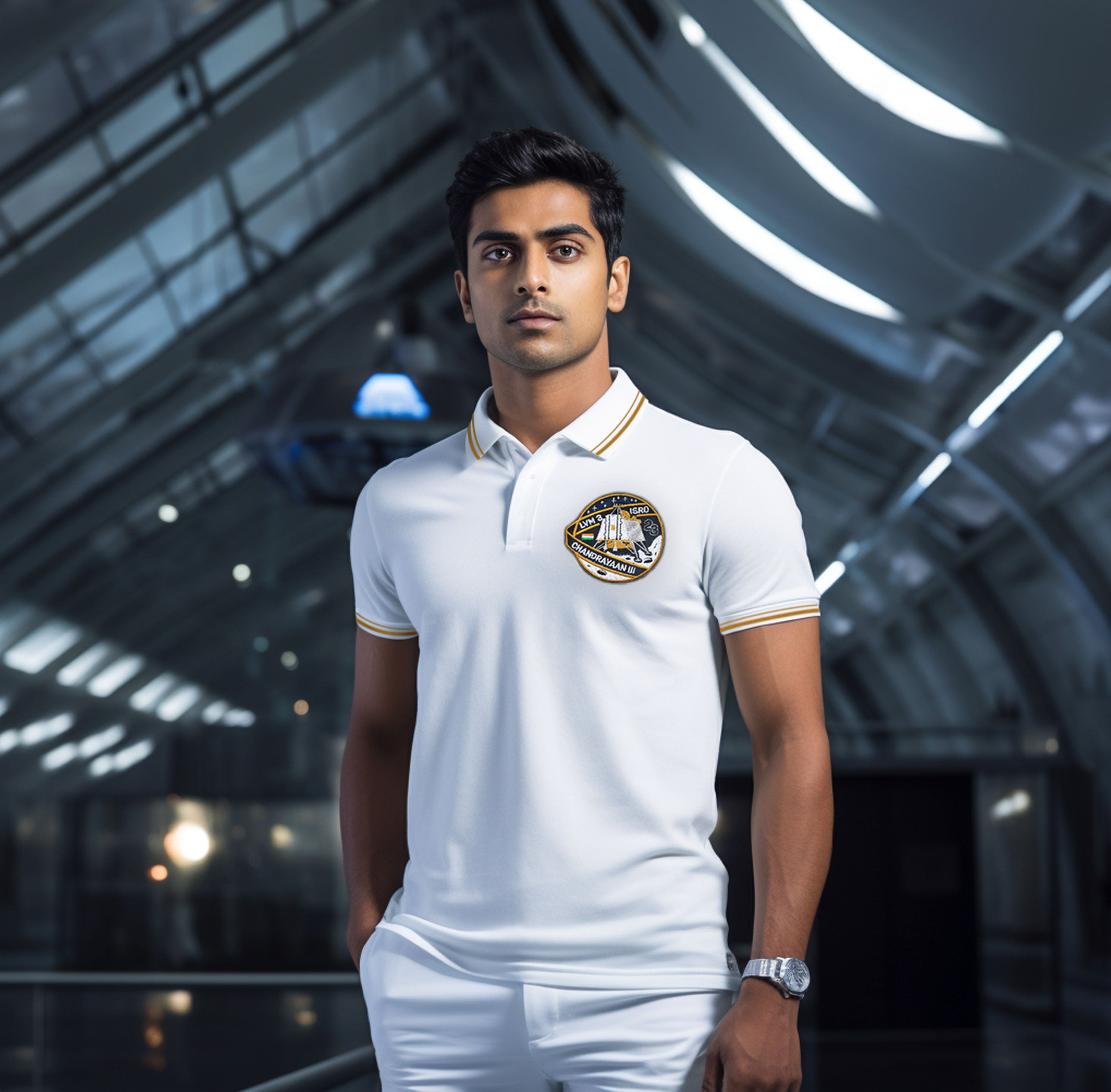Chandrayaan 3 Polo T-Shirt
