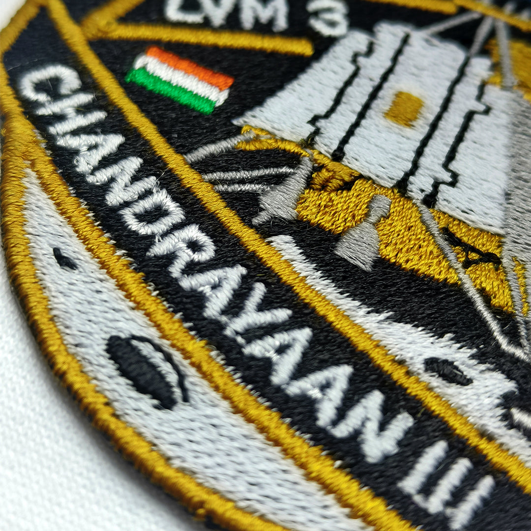ISRO Chandrayaan 3 Iron On Badge