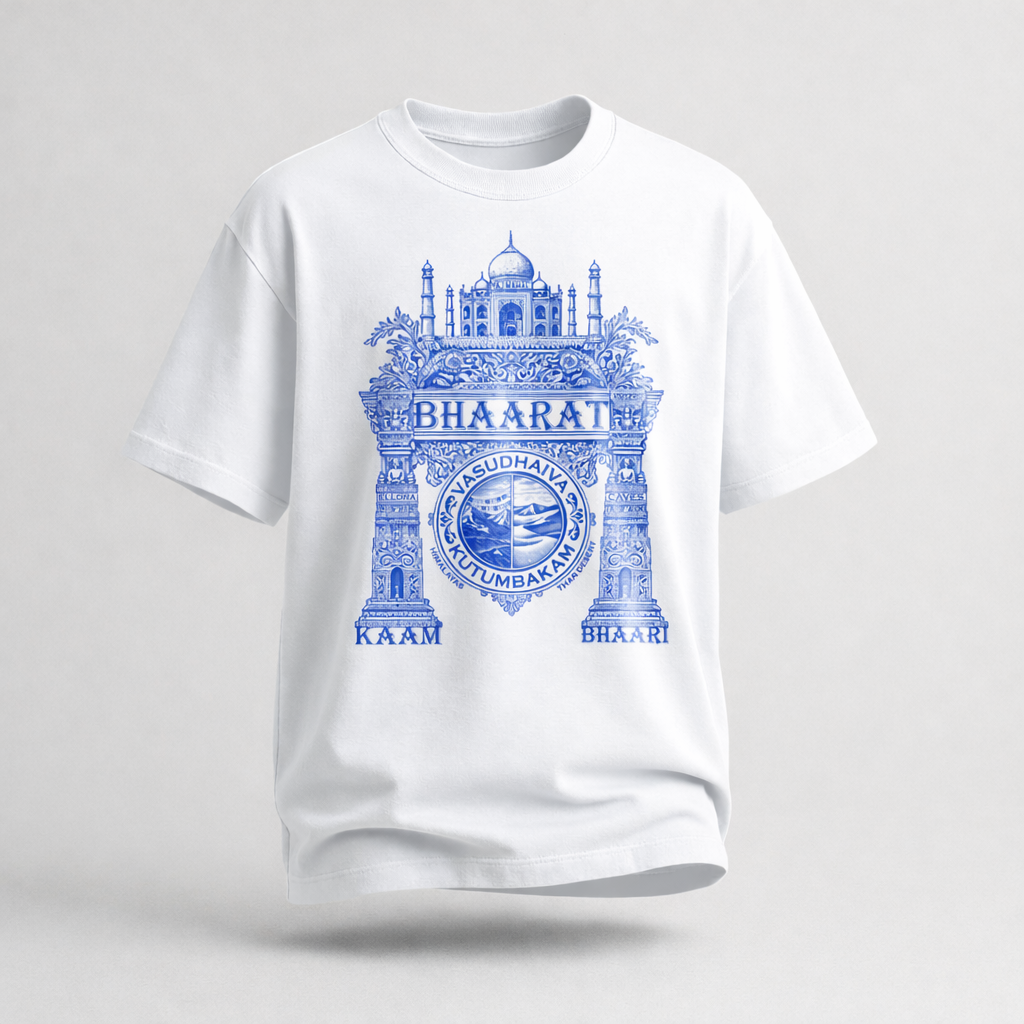 Kaam Bhaari x A47: Vasudhaiva Kutumbakam – The Living Idea of Bharat Tee
