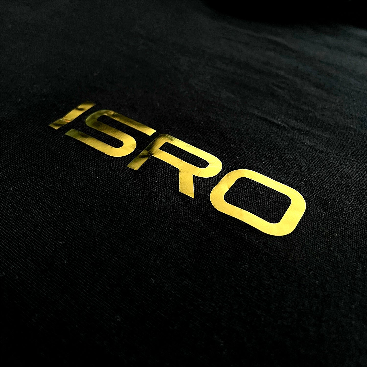 ISRO Chandrayaan-3 Oversized T-Shirt with Gold Foil