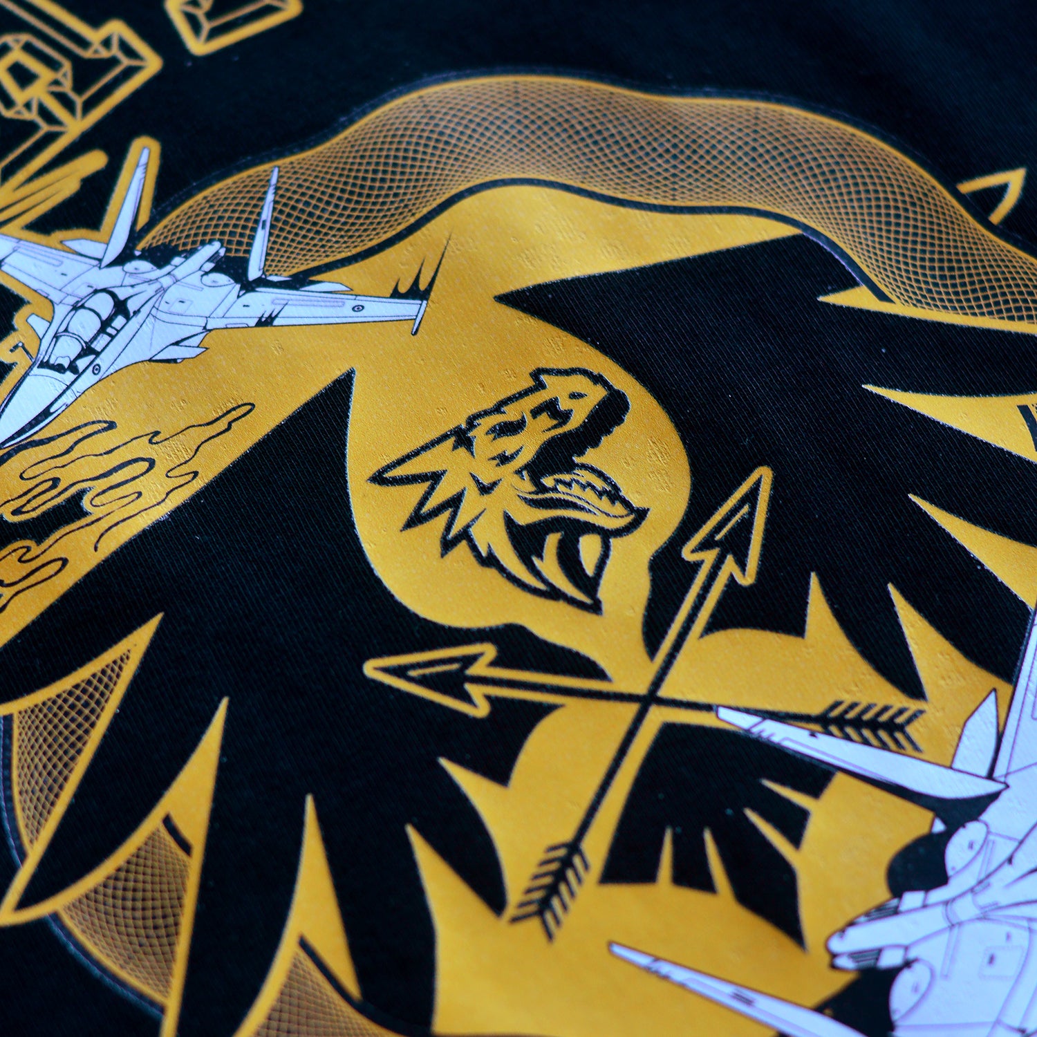 Fighter: Classic Black Air Dragons T-Shirt