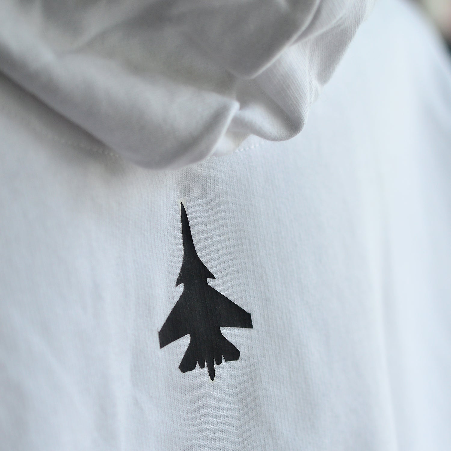 The White Classic Air Dragons Fighter Hoodie