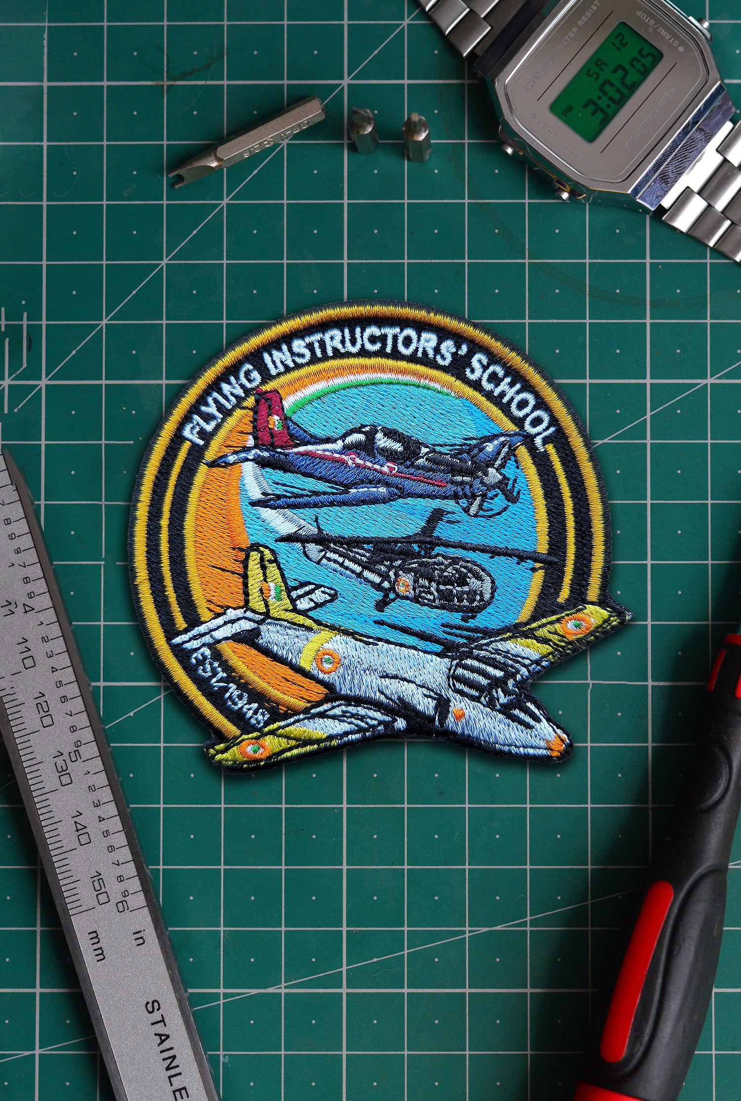 'Legacy of Flight' Embroidered Velcro Badge