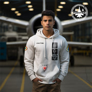 The White Classic Air Dragons Fighter Hoodie