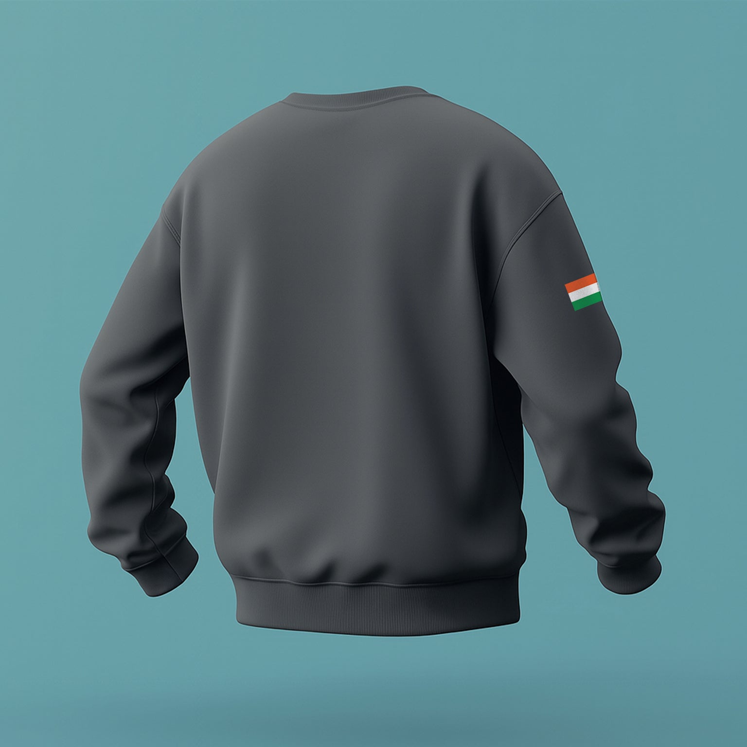 ISRO Gaganyaan Edition: The Classic Grey Oversized Sweatshirt