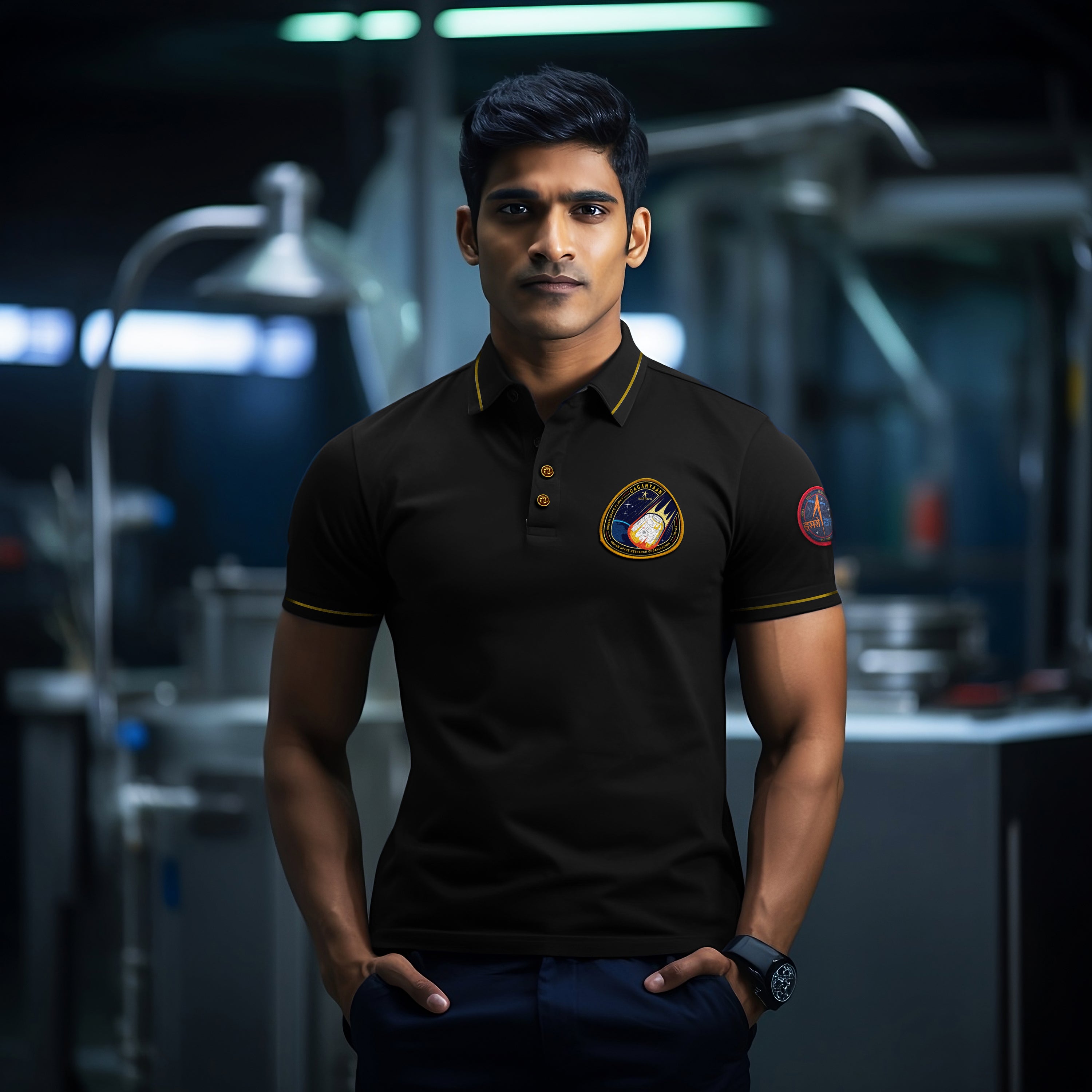 Gaganyaan Polo T-Shirt