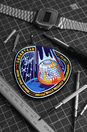 Gaganyaan Embroidered Iron On Badge