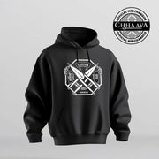 Chhaava: The Battle Shield Edit - Black Hoodie