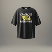 Baahubali: The Triumph of the King Black Oversized T-Shirt