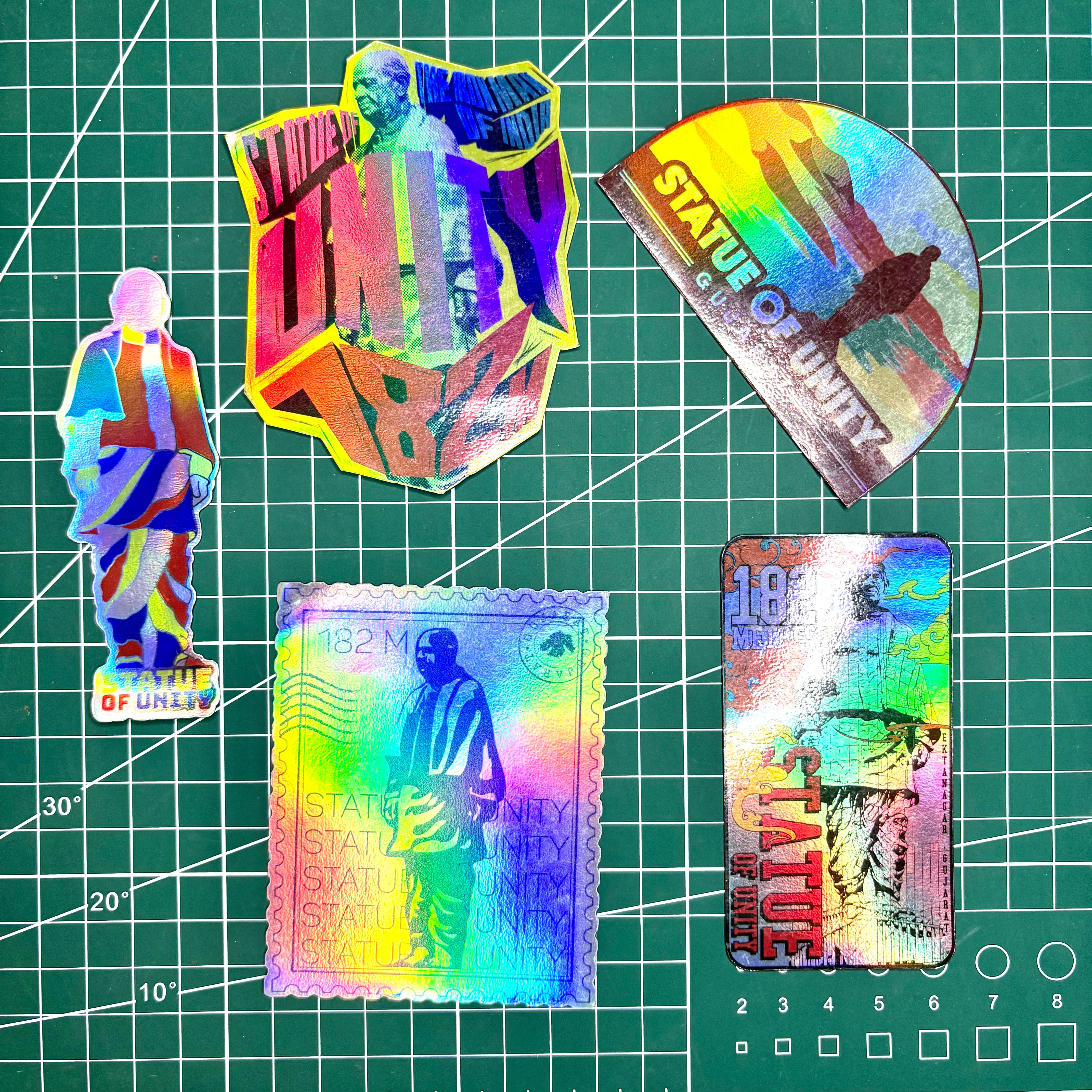 Statue of Unity: Official Magnets (Set of 5)