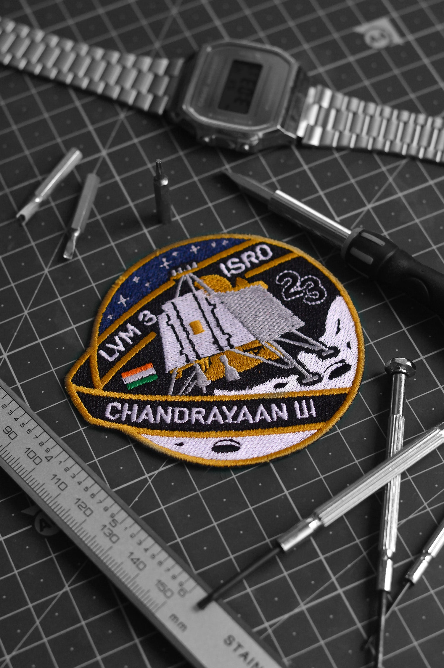 ISRO Chandrayaan 3 Iron On Badge