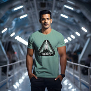 ISRO Classic LVM3 Sage Green Tee