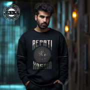 Kalki 2898 AD "Repati Kosam" Black Convertible Sweatshirt