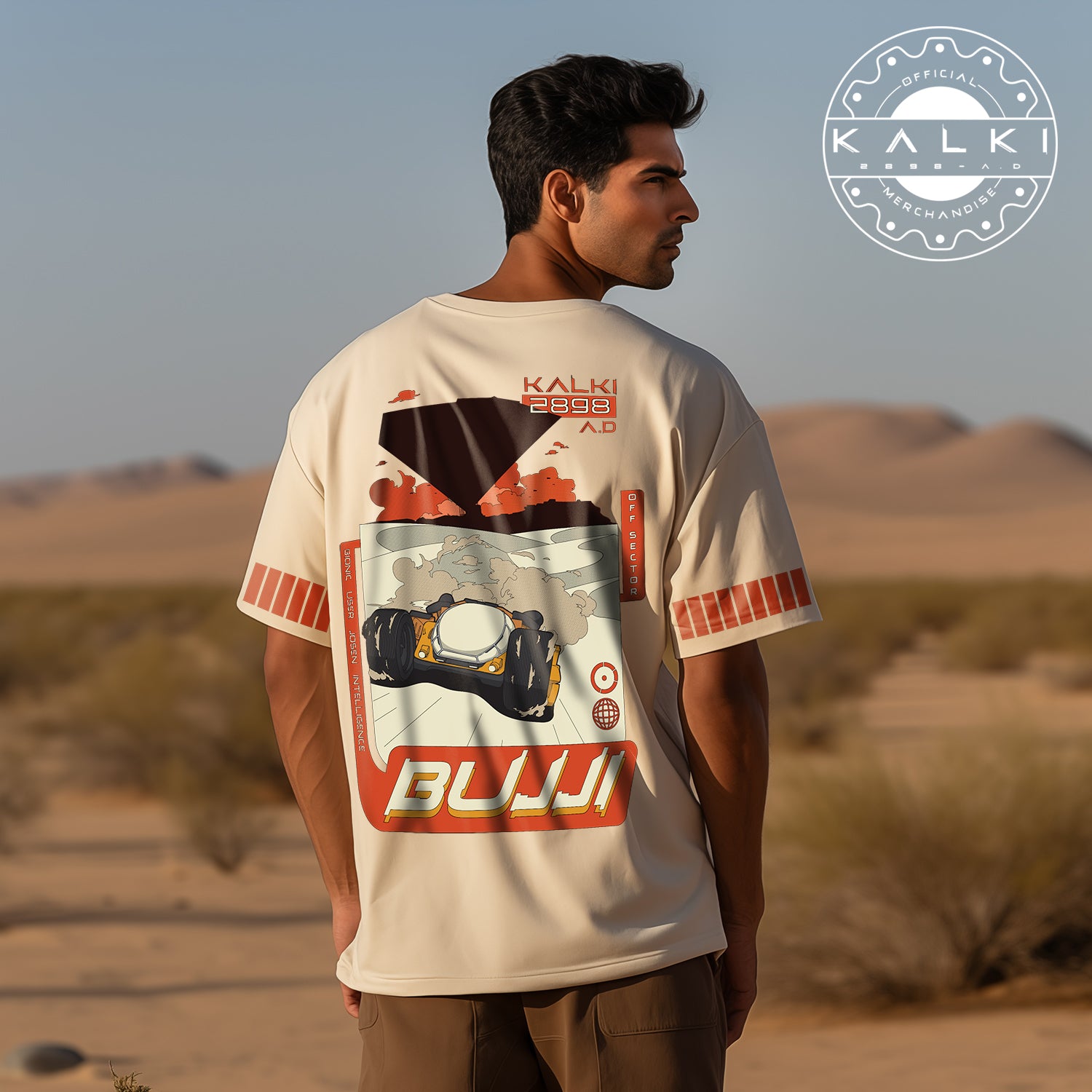 Kalki 2898 AD: "Bujji Beyond Tomorrow" Oversized T-Shirt