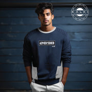 Kalki 2898 AD "The Vision" Deep Blue Panelled Sweatshirt