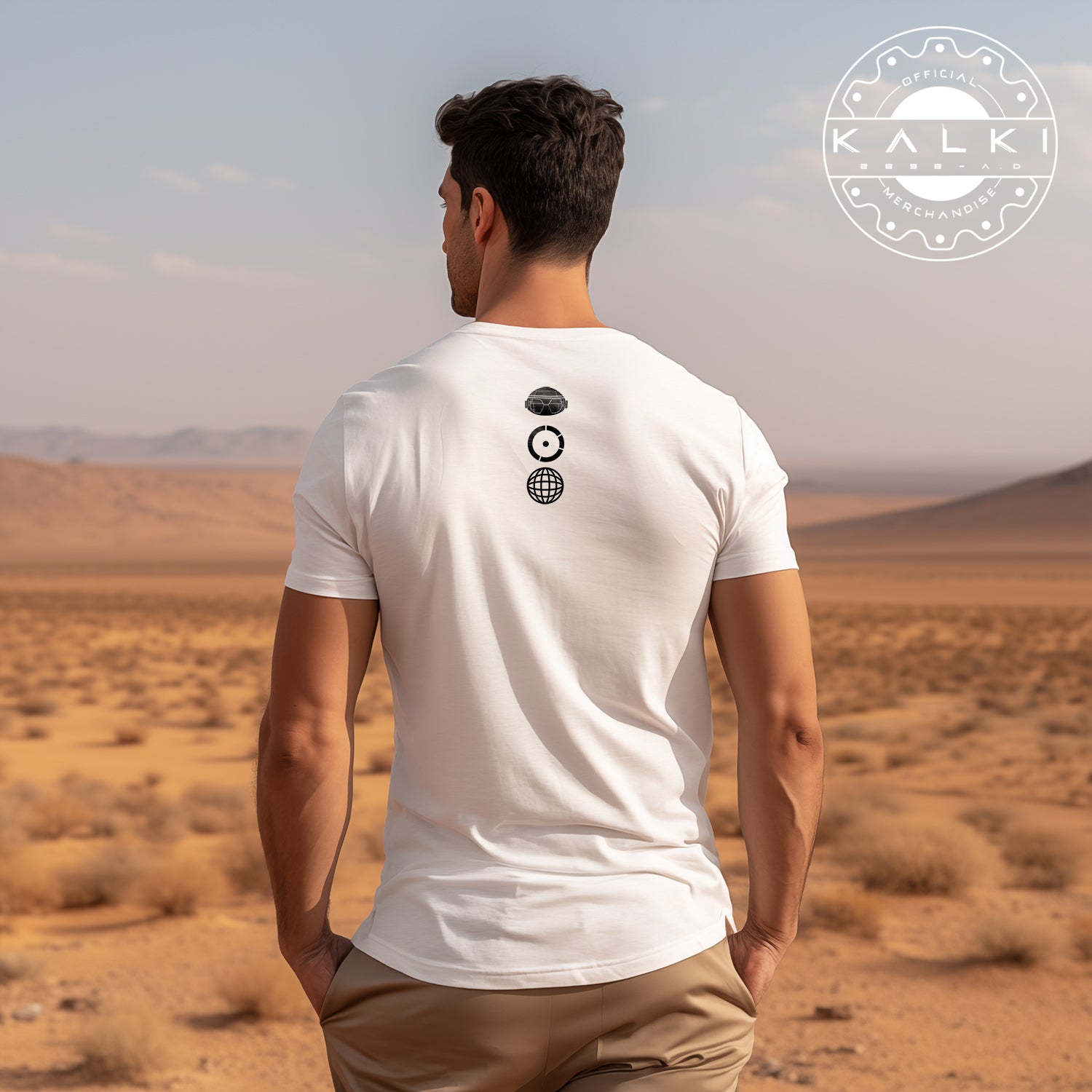 Kalki 2898 AD "Bujji Racing Legends" White T-Shirt