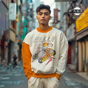 Kalki 2898 AD Orange and Cream Sweatshirt