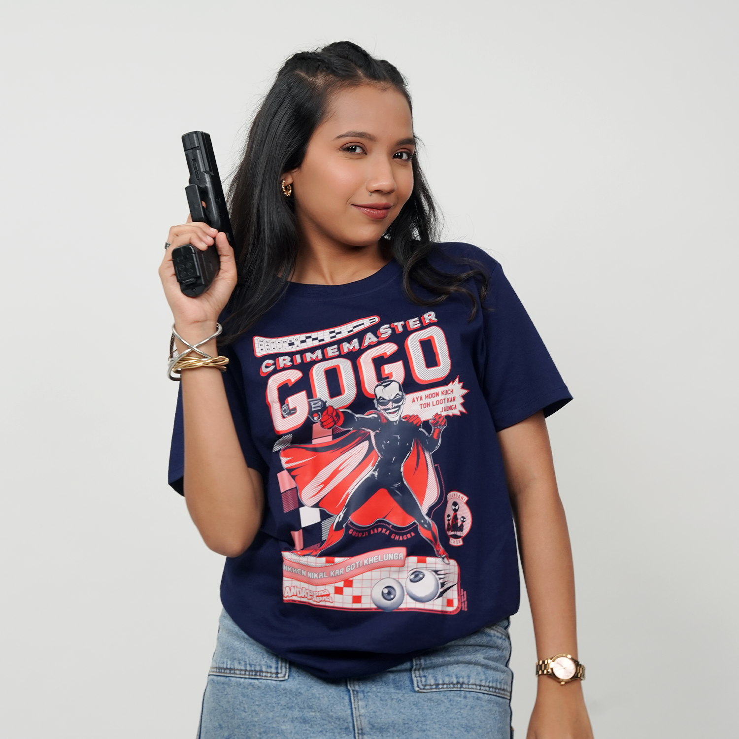 Andaz Apna Apna: Crime Master Gogo Regular T-Shirt