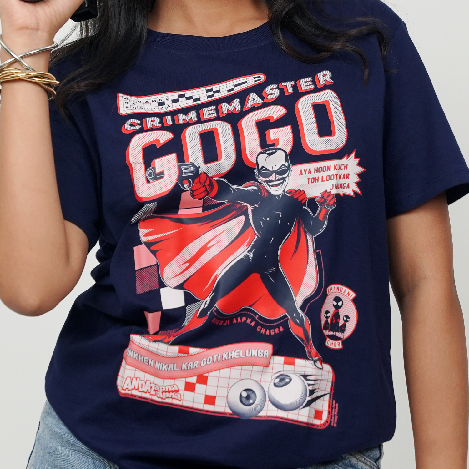 Andaz Apna Apna: Crime Master Gogo Regular T-Shirt