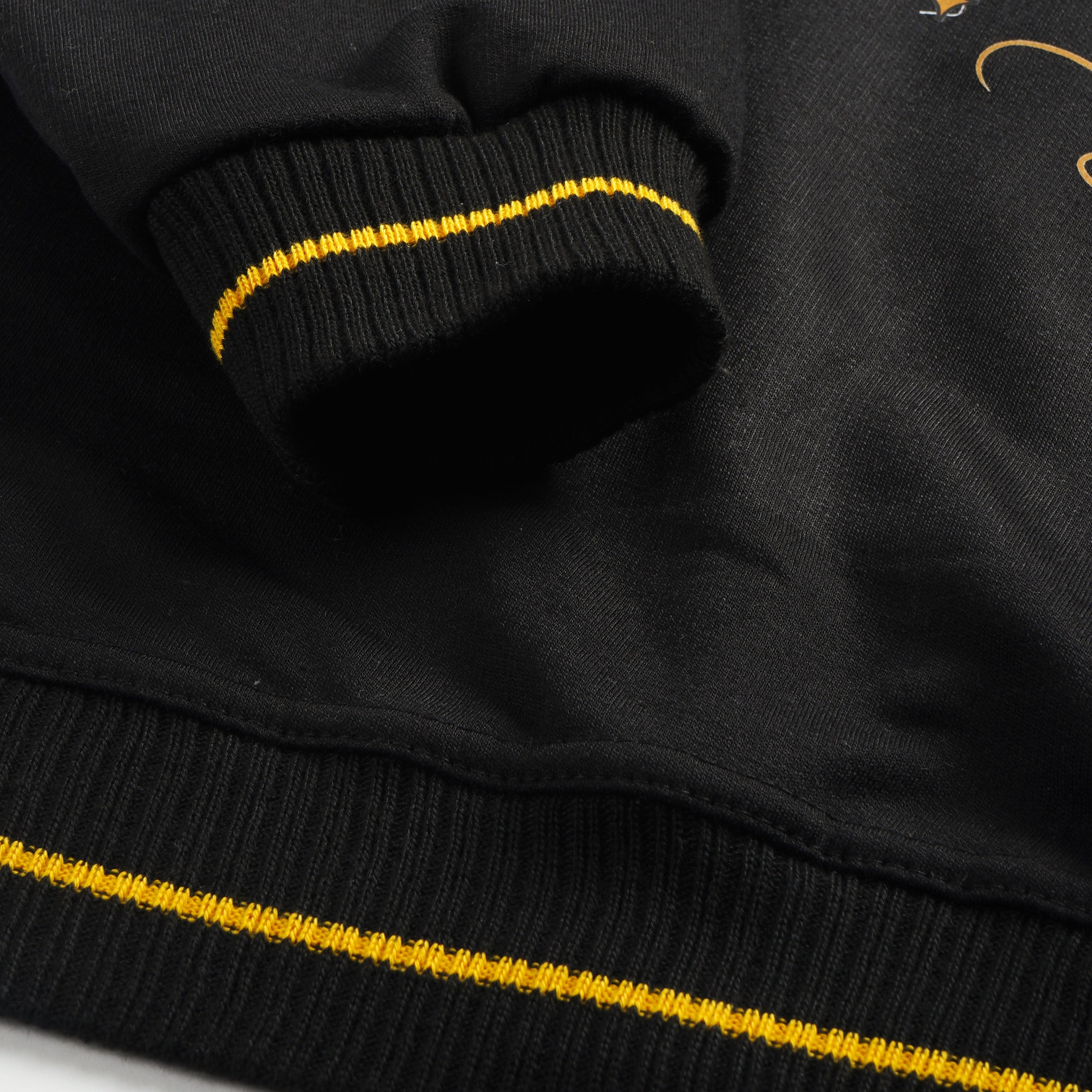 Chhaava: The Warrior’s Pride - Black Oversized Swarajya Sweatshirt