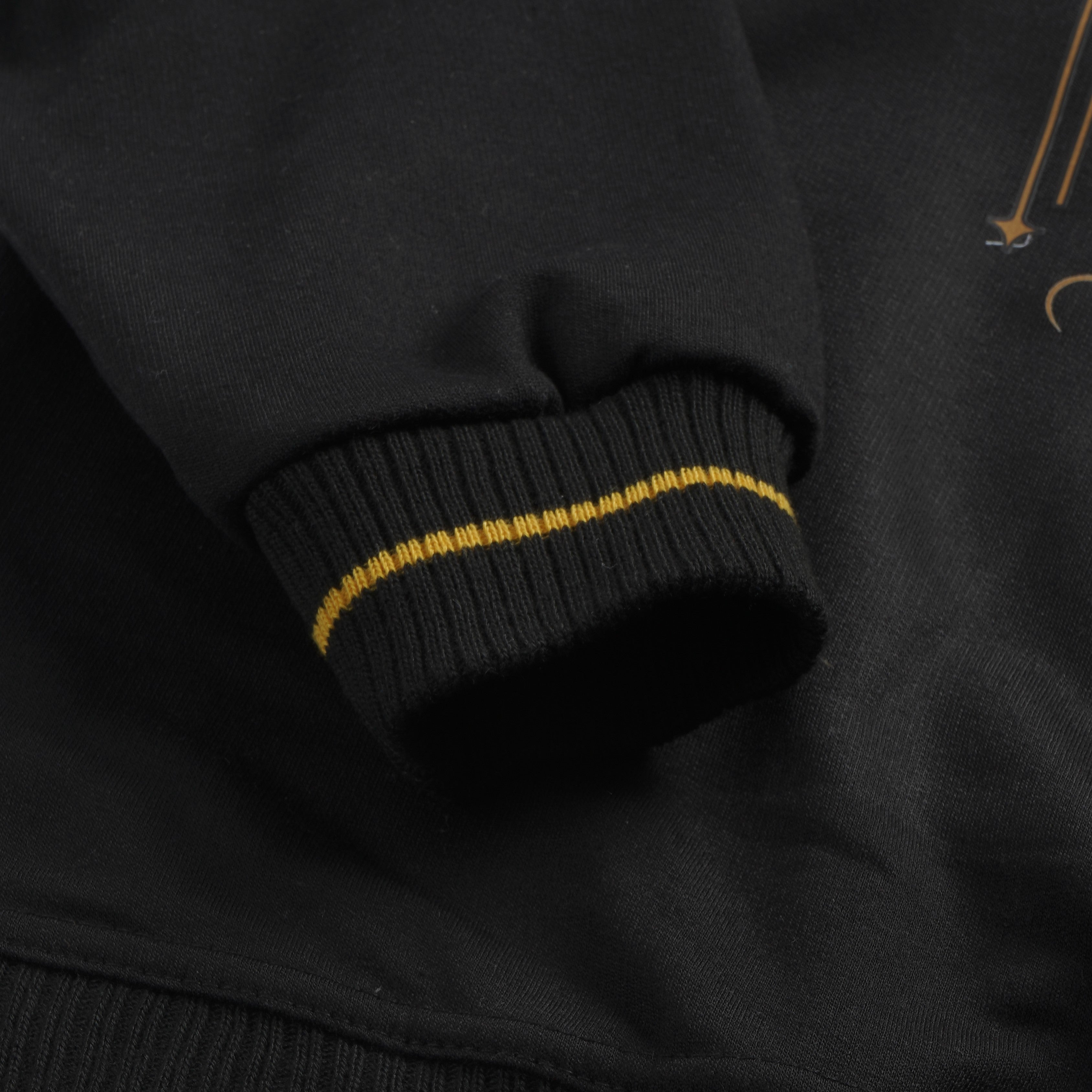 Chhaava: The Warrior’s Pride - Black Oversized Swarajya Sweatshirt