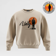 Statue Of Unity: The Legend - Beige Oversized Sweatshirt