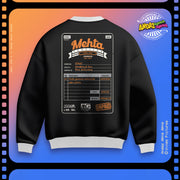 Andaz Apna Apna: Mehta Textiles Black Oversized Sweatshirt