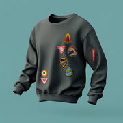 Indian Air Force: The Aerial Legacy Grey Sweatshirt