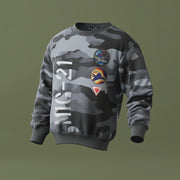 Indian Air Force: MIG-21 Grey Camo Sweatshirt