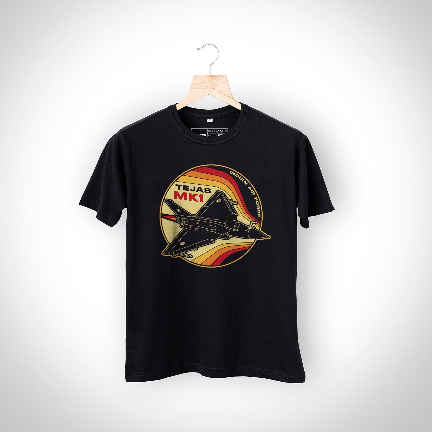 LCA Tejas: Mission Ready Black T-Shirt