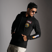 INS Vikramaditya Black Hoodie